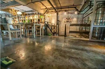 復(fù)古地坪漆施工時怎么解決基礎(chǔ)水泥地面不達標(biāo)的問題？