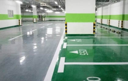地下停車場環氧地坪的特點與優點是什么